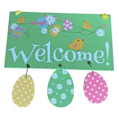 Welcome Easter Hanging Sign